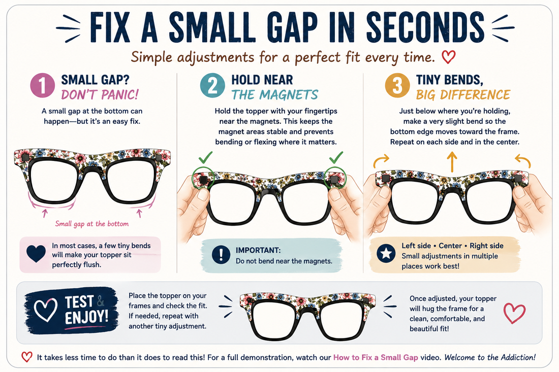Fix that small bottom gap fast!