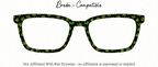 Probable Cause - Cannabis Plant Patterned all Metal Topper compatible with Pair Eyewear