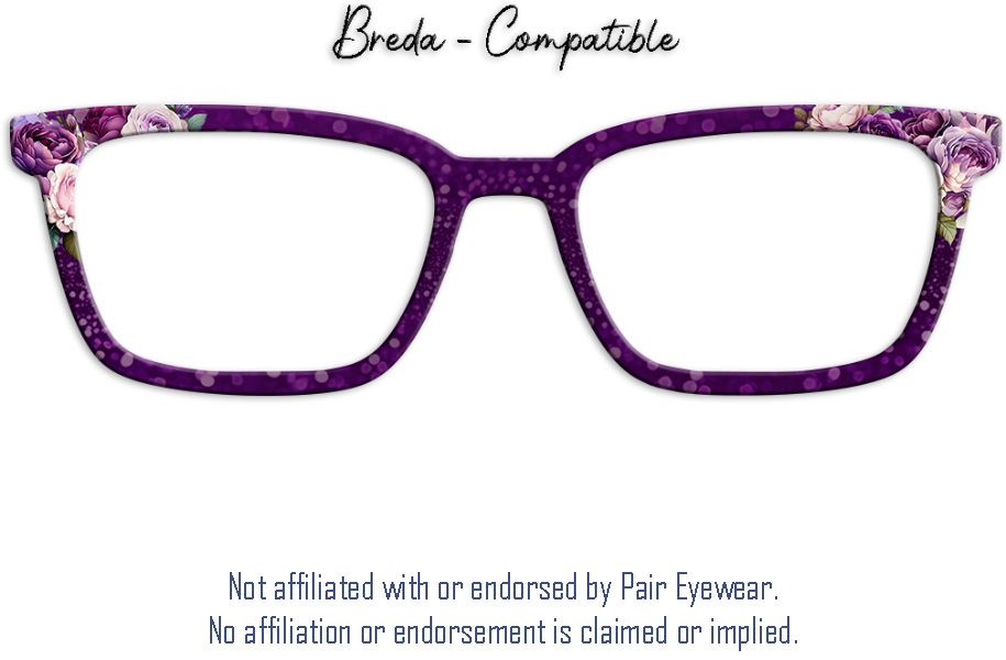 Twilight Bloom - Metal Toppers - Compatible with Pair Eyewear