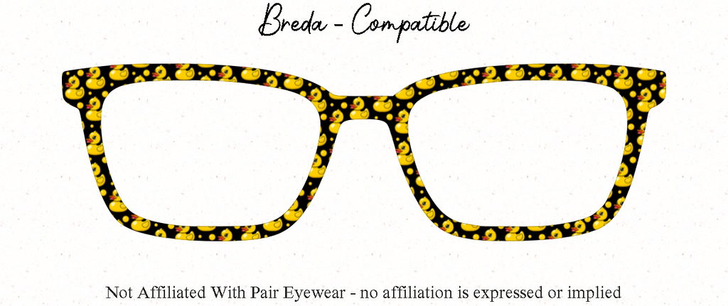 Rubber Duck Patterned all Metal Topper compatible with Pair Eyewear