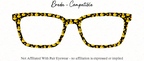 Rubber Duck Patterned all Metal Topper compatible with Pair Eyewear