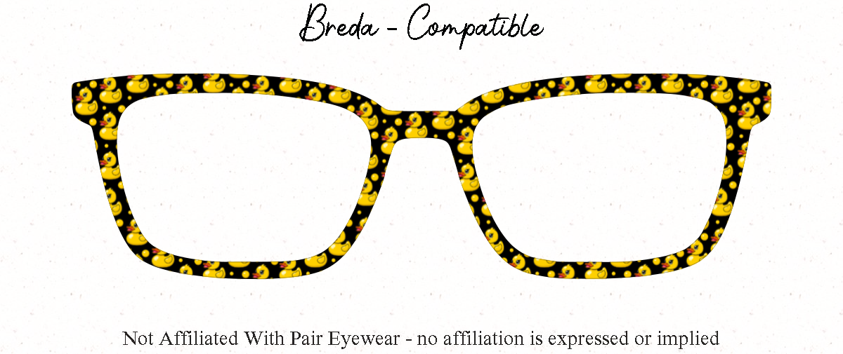 Rubber Duck Patterned all Metal Topper compatible with Pair Eyewear