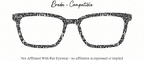 Faith Patterned all Metal Topper compatible with Pair Eyewear