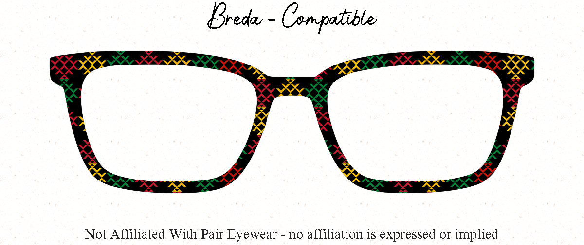 Black History Month Collection #1 | Pair Eyewear Compatible Metal Toppers w/Visual Design Tools