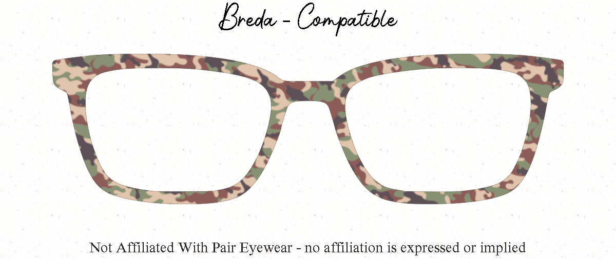 Camoflage Toppers | 20 Colorful Camo Options | w/ Visual Design Tools