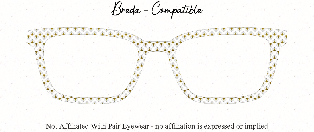 Bees & Gnomes | Pair Eyewear Compatible Metal Toppers | w/Visual Design Tools