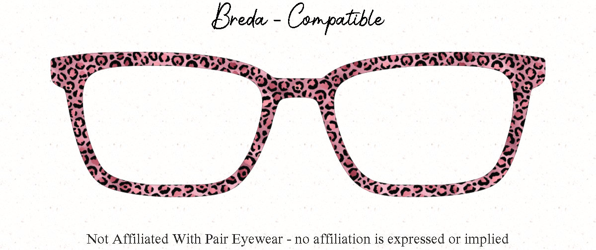 Pink and Black Leopard Prints #1 w/Visual Design Tools