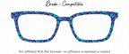 See Them - Suicide Awareness  | Magnetic Glasses Topper | All Metal Topper for Pair Eyewear | 8 Fade and Split Options to any color