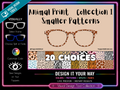 Animal Prints Smaller Size | Pair Eyewear Compatible | w/Visual Design Tools