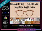 Animal Prints Smaller Size | Pair Eyewear Compatible | w/Visual Design Tools