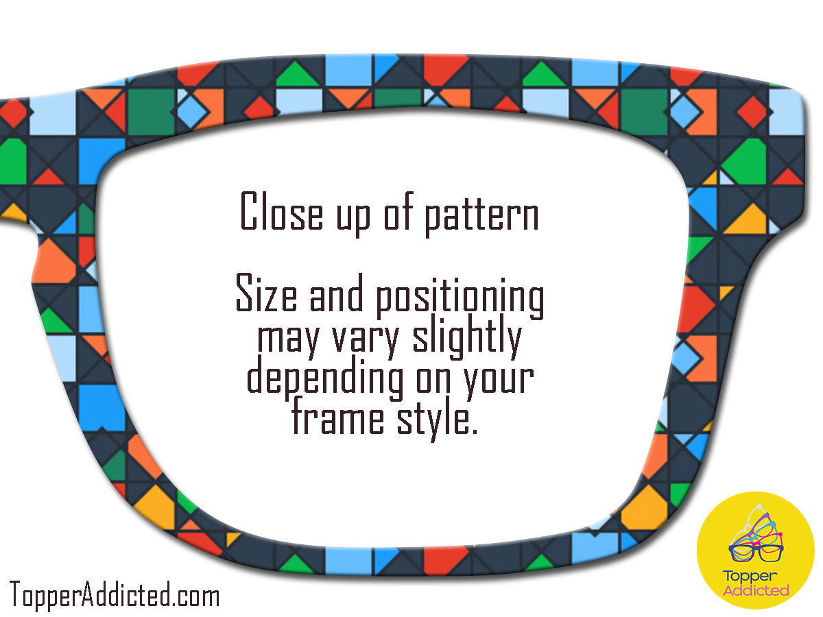 Architectural Geometry Collection #1 | 20 Patterns for Pair Eyewear | w/Visual Design Tools