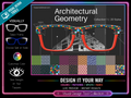 Architectural Geometry Collection #1 | 20 Patterns for Pair Eyewear | w/Visual Design Tools