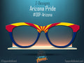 Arizona Flag Metal Toppers - Compatible with Pair Eyewear