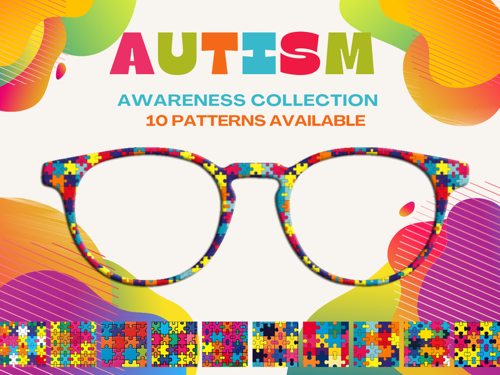 Autism Awareness Collection #1 | Pair Eyewear Compatible | w/ Visual Design Tools