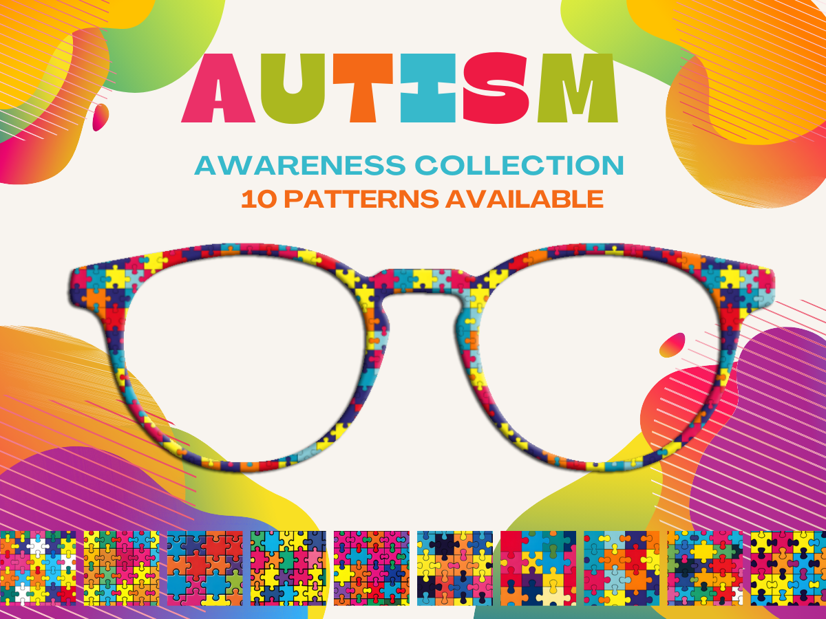 Autism Awareness Collection #1 | Pair Eyewear Compatible | w/ Visual Design Tools