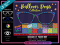 Colorful Balloon Dogs | Pair Eyewear Compatible | w/Visual Design Tools