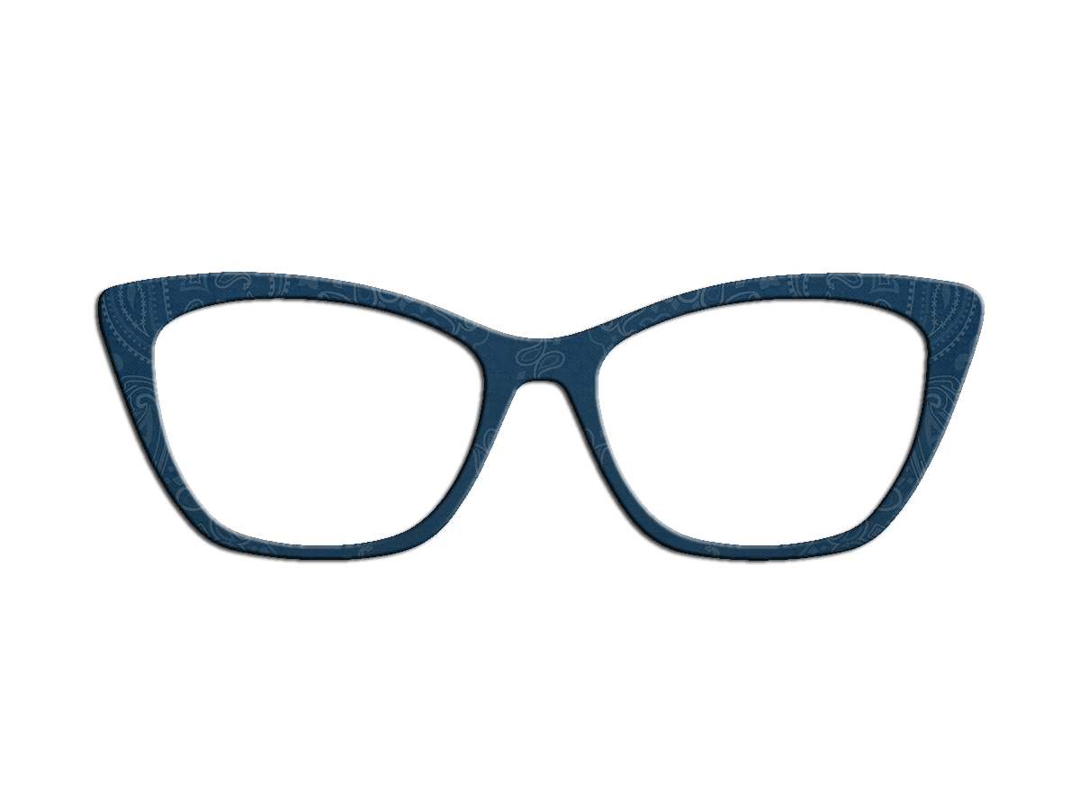 Bandana Collection | Pair Eyewear Compatible Metal Toppers | w/ Visual Design Tools
