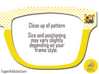 Bees & Gnomes | Pair Eyewear Compatible Metal Toppers | w/Visual Design Tools