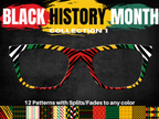 Black History Month Collection #1 | Pair Eyewear Compatible Metal Toppers w/Visual Design Tools