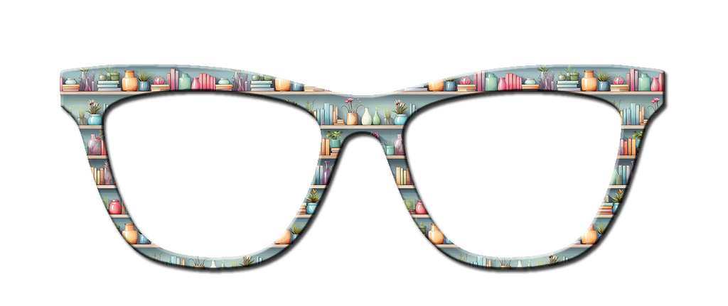 Books Are Life Collection #1 | Pair Eyewear Compatible | w/Visual Design Tools