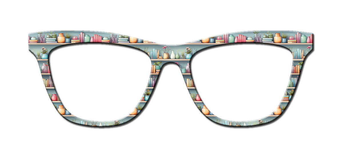 Books Are Life Collection #1 | Pair Eyewear Compatible | w/Visual Design Tools