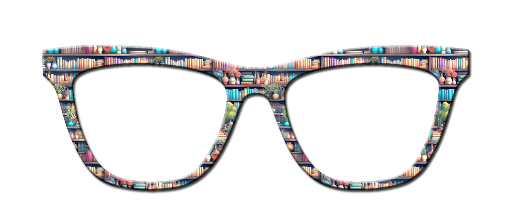 Books Are Life Collection #1 | Pair Eyewear Compatible | w/Visual Design Tools
