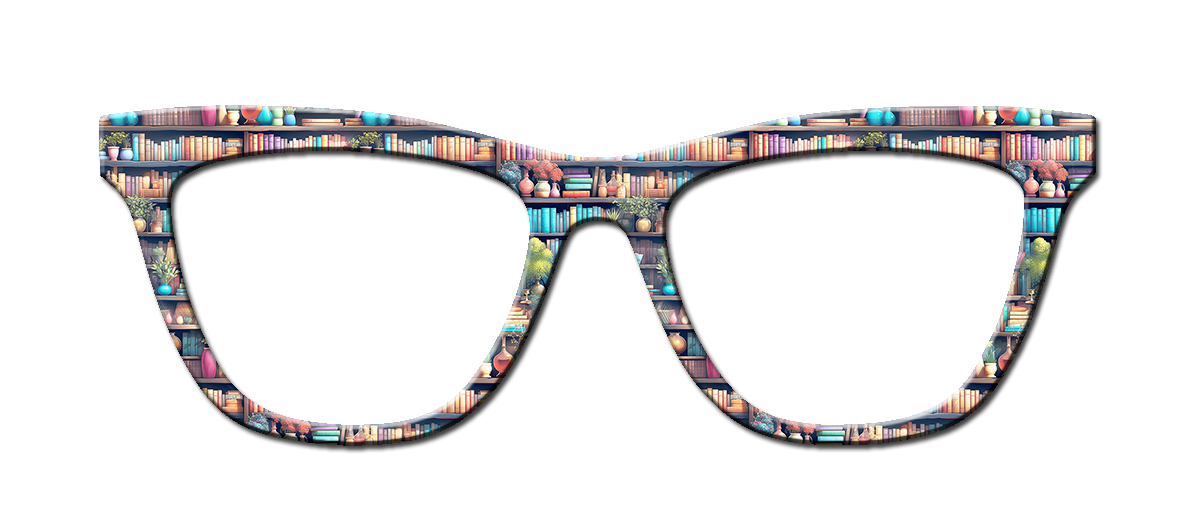 Books Are Life Collection #1 | Pair Eyewear Compatible | w/Visual Design Tools