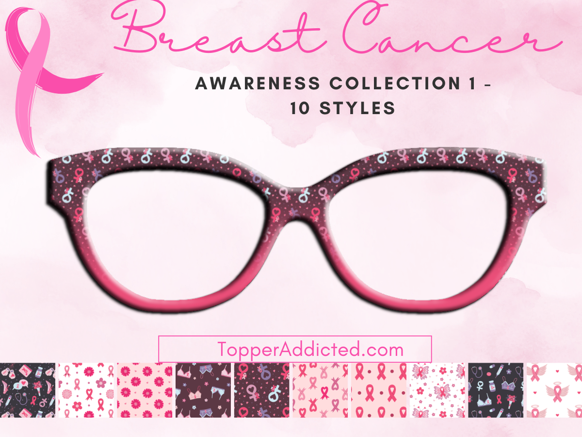 Breast Cancer Awareness Collection #1 | Pair Eyewear Compatible | w/Visual Design Tools