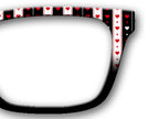 Valentines Day Red and Black Collection with Visual Design Tools