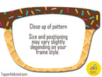Ice Cream Sundae Themed Toppers | Pair Eyewear Compatible