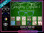 Christmas Collection #2 | Pair Eyewear Compatible | w/Visual Design Tools