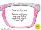 Pink & Sequin Print - w/Visual Design Tools