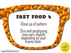 Junk Food Toppers- 12 Fast Food Patterns for Pair Eyewear w/ Visual Design Tools