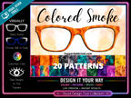 Colored Smoke Collection #1 | Pair Eyewear Compatible | w/Visual Design Tools