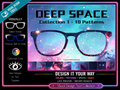 Deep Space Collection #1  | Pair Eyewear Compatible | Visual Design Tool Customizer