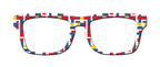 Mondrian Modern Art Collection Compatible with Pair Eyewear w/Visual Design Tools