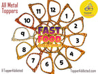 Junk Food Toppers- 12 Fast Food Patterns for Pair Eyewear w/ Visual Design Tools