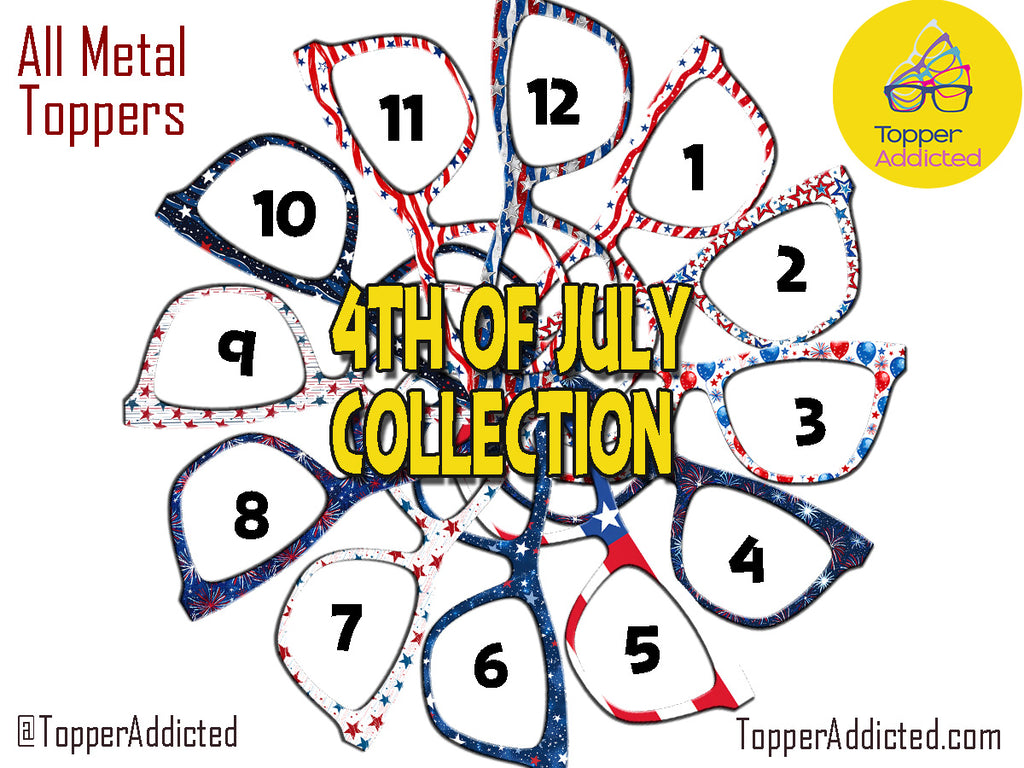 4th of July Collection #1 | Pair Eyewear Compatible | w/Visual Design Tools