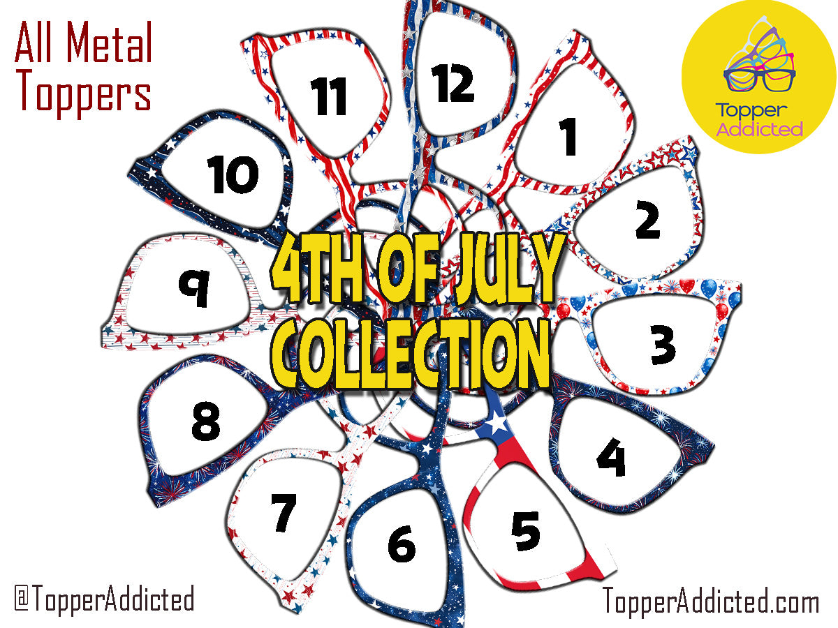 4th of July Collection #1 | Pair Eyewear Compatible | w/Visual Design Tools