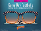 Make Your Own Custom Football Team Colors Toppers | Pair Eyewear Compatible | w/Visual Design Tools