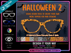 Halloween Collecton #2 | 12 Patterns for Pair Eyewear | w/Visual Design Tools