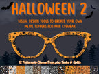 Halloween Collecton #2 | 12 Patterns for Pair Eyewear | w/Visual Design Tools