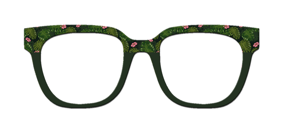 Leaves Patterns | 20 Leafy Patterns for Pair Eyewear | w/Visual Design Tools