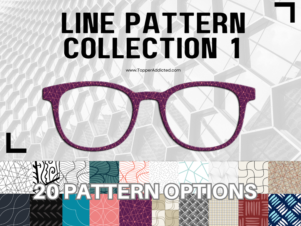 Line Art Collection #1 | Compatible with Pair Eyewear | w/Visual Design Tools