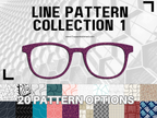 Line Art Collection #1 | Compatible with Pair Eyewear | w/Visual Design Tools