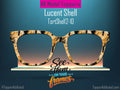 Lucent Shell - Tortoiseshell Inspired | Magnetic Glasses Topper | All Metal Topper for Pair Eyewear