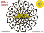 Metallic Gold and Black Collection - 14 Bold Gold & Black Designs for Pair Eyewear w/Visual Design Tools