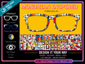 Mondrian Modern Art Collection Compatible with Pair Eyewear w/Visual Design Tools