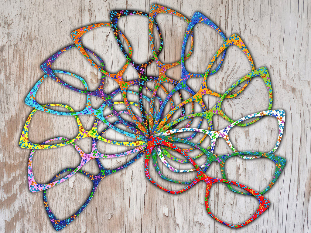 Colorful Balloon Dogs | Pair Eyewear Compatible | w/Visual Design Tools