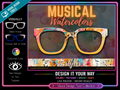 Musical Watercolors - 12 Patterns w/Visual Design Tools